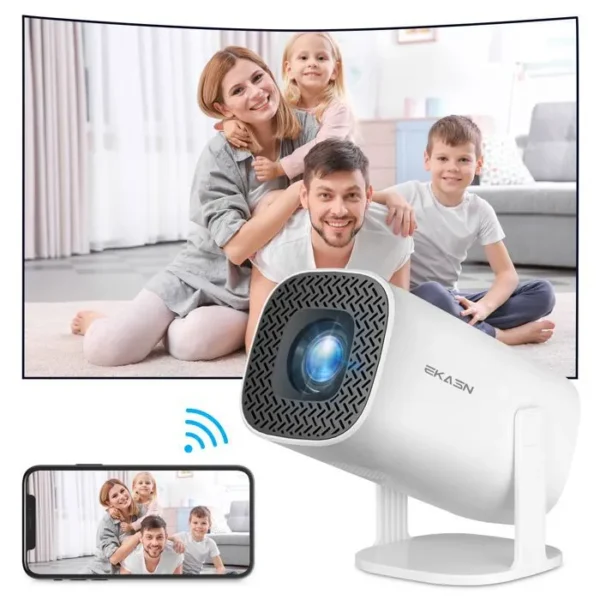 Mini Vidéoprojecteur Portable HD Projecteur Avec Angle réglable